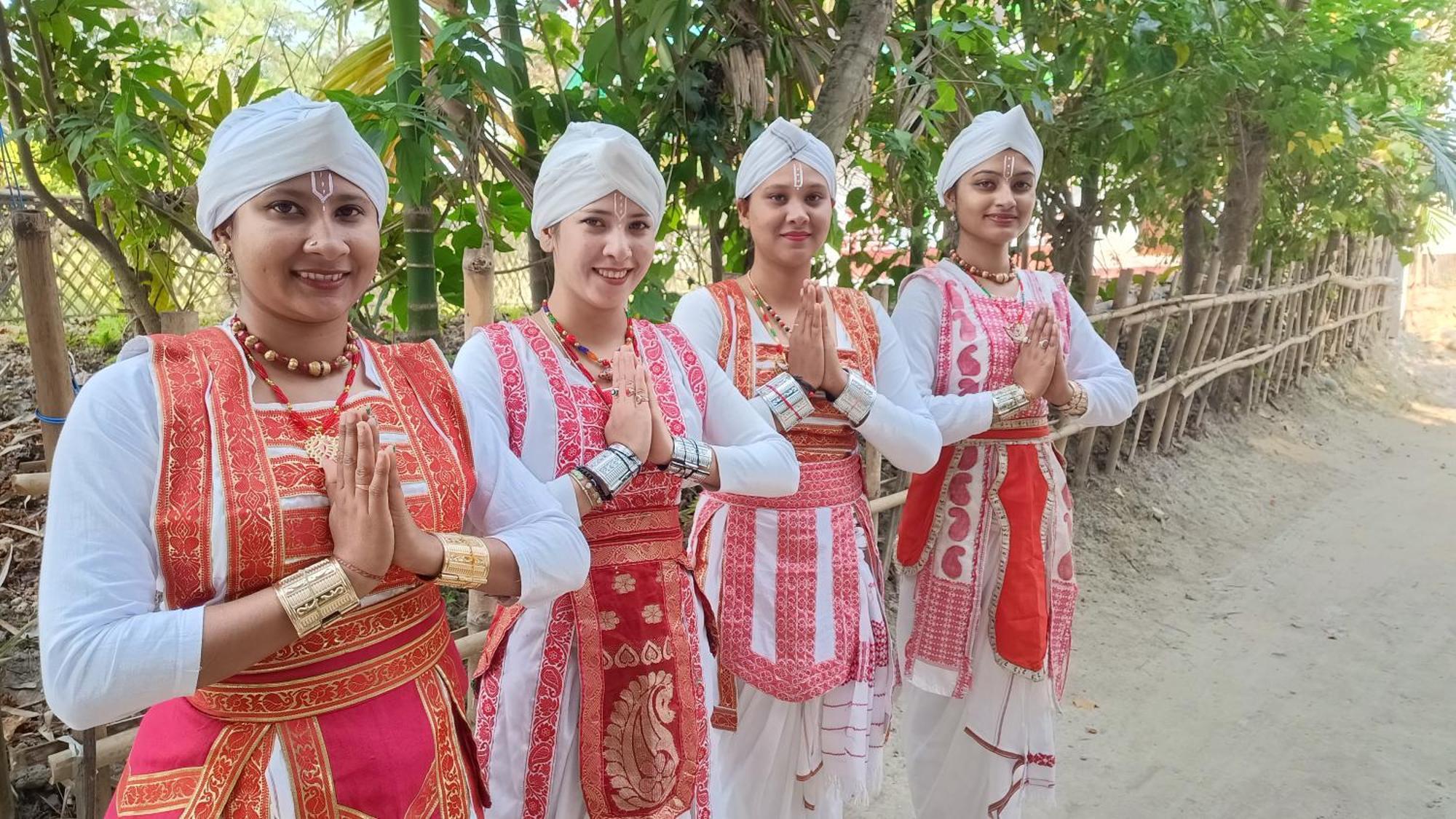 Jyoti Home Bamboo Garden Lodge Majuli Bagian luar foto